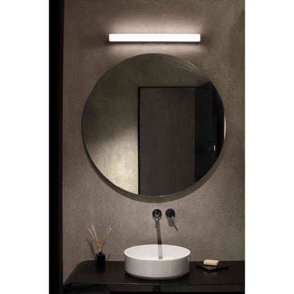 Réglette LED salle de bain NILO 600 noire