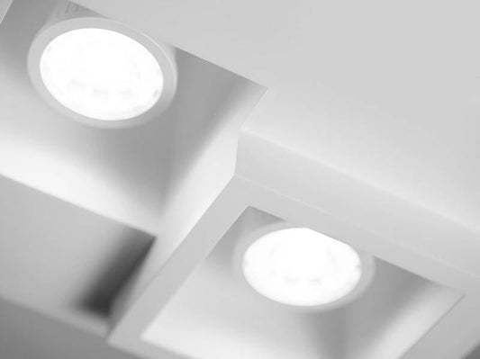 Spot encastrable Spot en plâtre semi-encastré HERAEA-2 Sforzin Lumisign