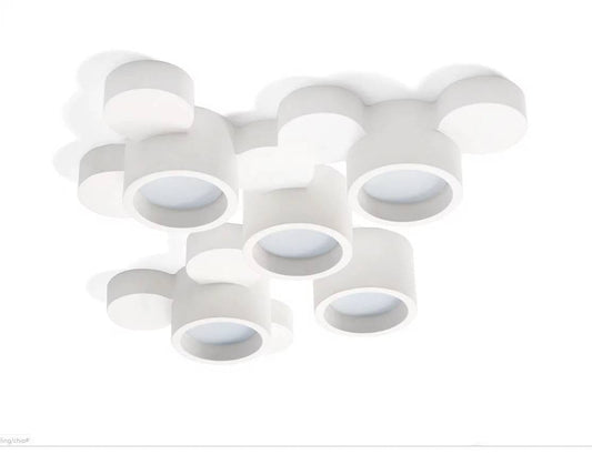 Spot en saillie Spot en saillie CHIO-5 plâtre Sforzin Lumisign
