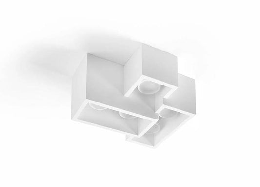 Spot en saillie Spot en saillie HERAEA-5 plâtre Sforzin Lumisign
