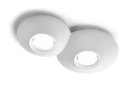 Spot en saillie Spot en saillie LEPREUM-2 plâtre Sforzin Lumisign