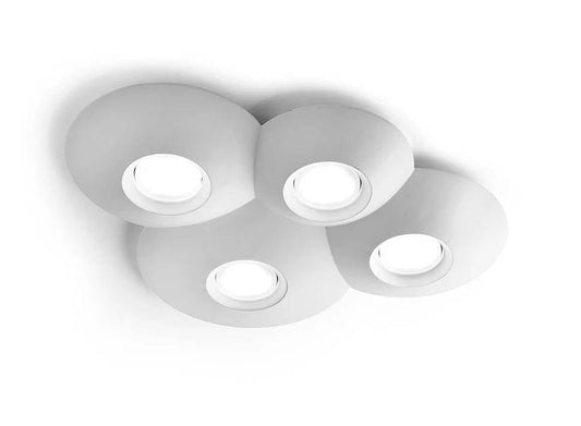 Spot en saillie Spot en saillie LEPREUM-4 plâtre Sforzin Lumisign