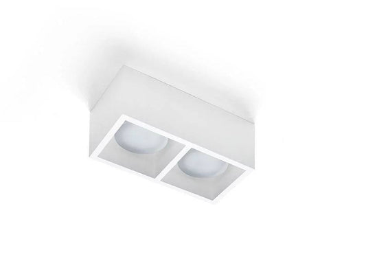 Spot en saillie Spot en saillie MYLASA-2 plâtre Sforzin Lumisign