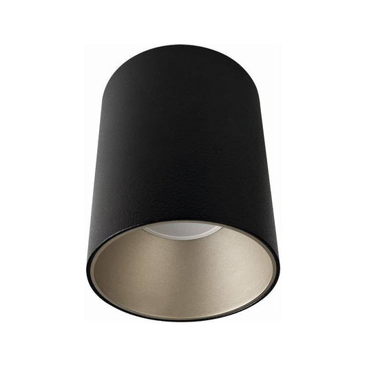 Spot en saillie rond noir et argent EYE-TONE vendor-unknown Lumisign