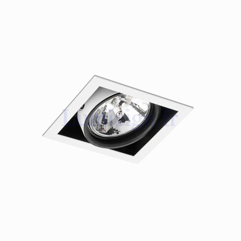 Spot encastrable Spot encastrable COLIN-1 AR-111 blanc, gris ou noir Blanc Faro Lumisign