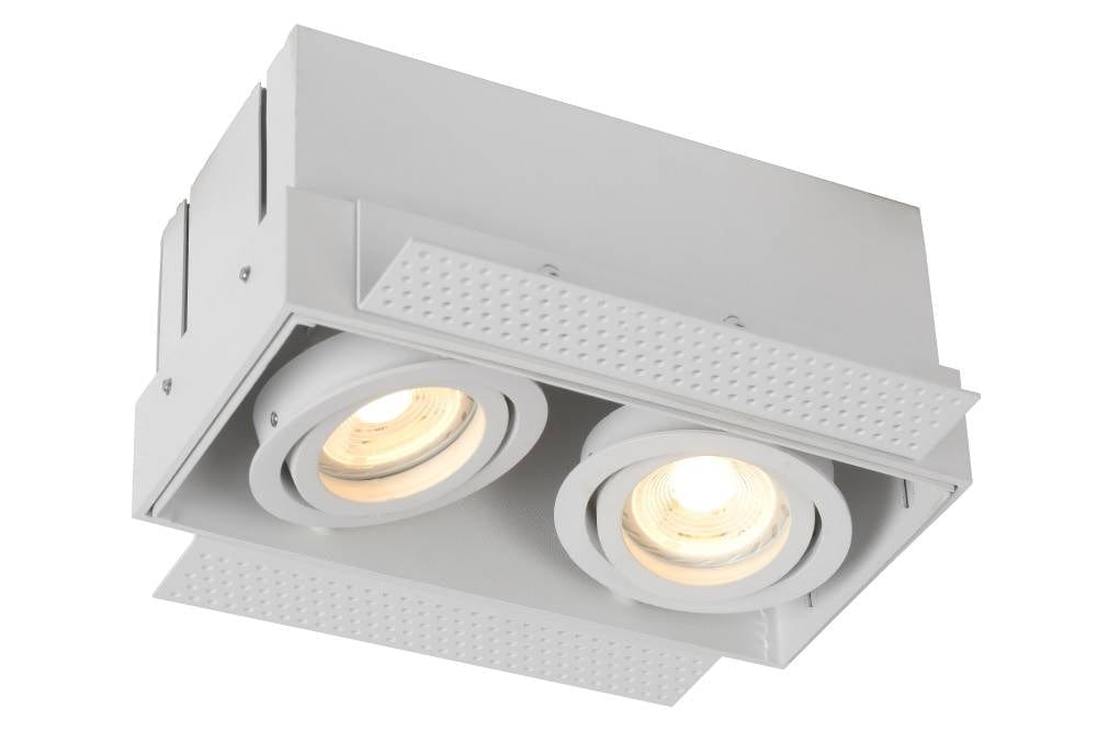 Spot encastrable Spot encastrable et orientable sans cadre TRIMLESS-2 blanc Lucide Lumisign