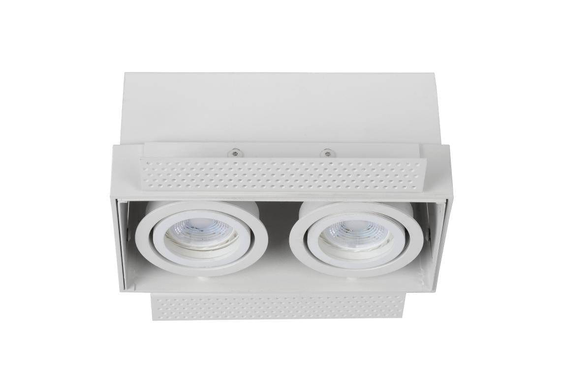 Spot encastrable Spot encastrable et orientable sans cadre TRIMLESS-2 blanc Lucide Lumisign