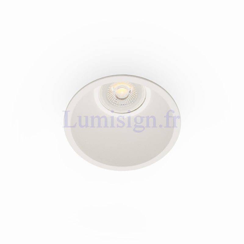 Spot encastrable Spot encastrable FRESH IP44 Or, blanc ou noir Faro Lumisign