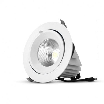 Spot encastrable Spot encastrable LED escargot rond 20W éclairage neutre Miidex Lumisign