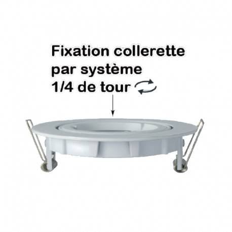 Spot encastrable Spot encastrable orientable blanc rond Miidex Lumisign