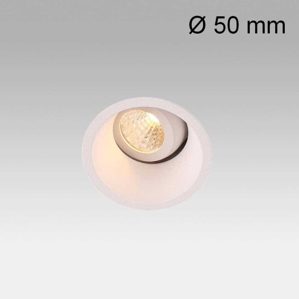 Spot encastrable Spot encastrable orientable FOX Ø 50 mm LED 5W blanc Faro Lumisign