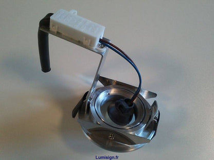 Spot encastrable Spot encastrable orientable GU10 EAS rond basse luminance Lucide Lumisign