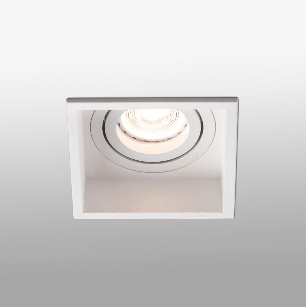 Spot encastrable Spot encastrable orientable HYDE carré blanc Faro Lumisign