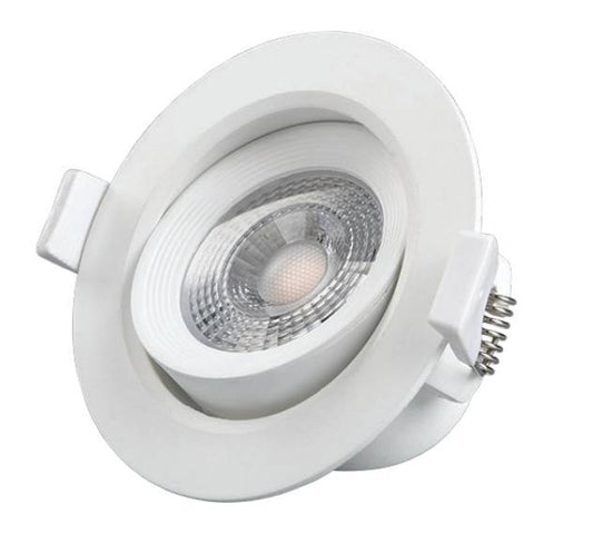 Spot encastrable Spot encastrable orientable LED COB 5W éclairage chaud Miidex Lumisign