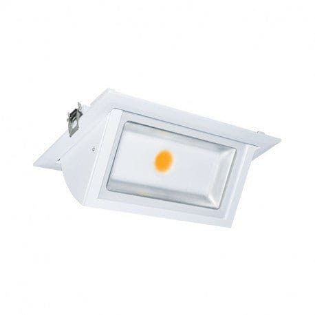 Spot encastrable Spot encastrable orientable LED COB rectangle 30W 3000K Miidex Lumisign