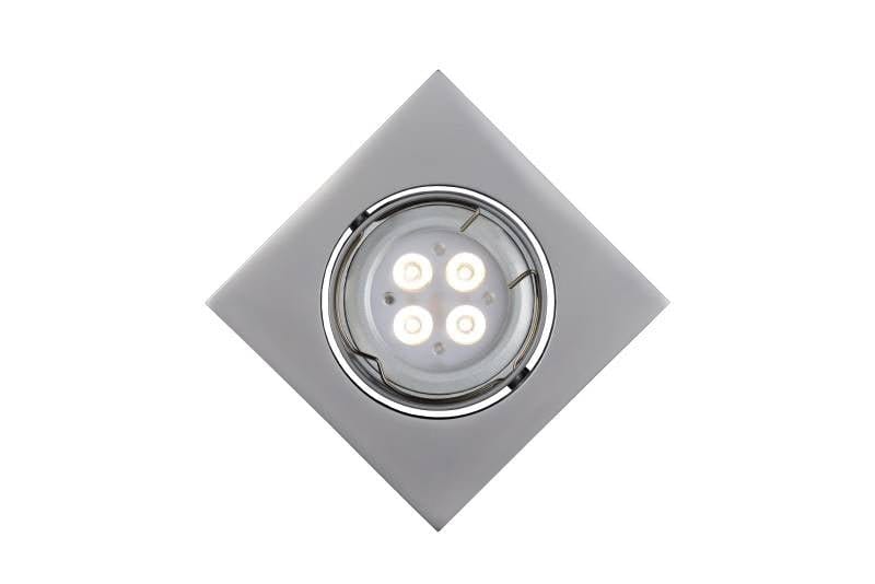 Spot encastrable Spot GU10 LED 5W gris Lucide Lumisign