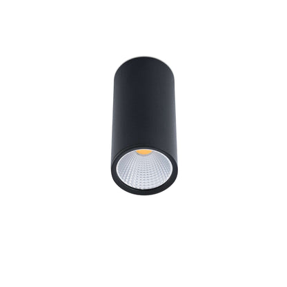 Spot en saillie Spot LED en saillie REL noir 15W diamètre 75 mm Faro Lumisign