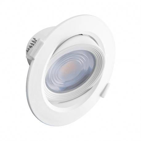 Spot encastrable Spot LED encastrable orientable blanc 10W éclairage chaud Miidex Lumisign
