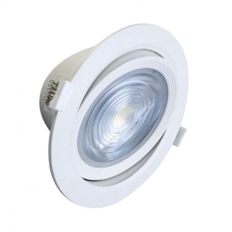 Spot encastrable Spot LED encastrable orientable blanc 18W éclairage chaud Miidex Lumisign