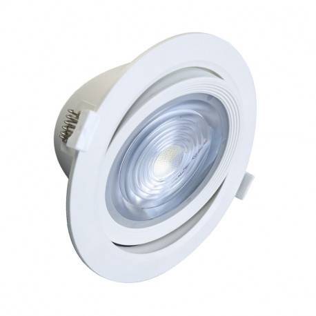 Spot encastrable Spot LED encastrable orientable blanc 18W éclairage neutre Miidex Lumisign