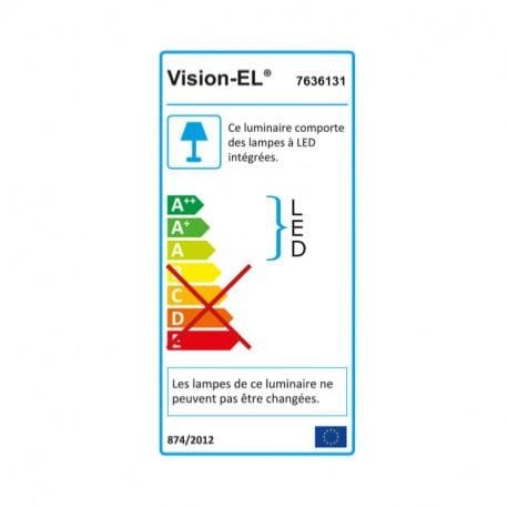 Spot encastrable Spot noir encastrable orientable LED COB 5W éclairage chaud Miidex Lumisign