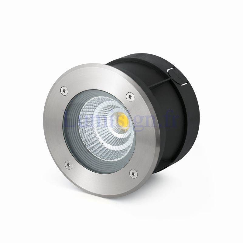 Spot sol Spot sol extérieur inox LED SURIA-12 angle 60° Faro Lumisign