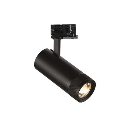 Spot sur rail Spot sur rail 3 allumages EOS 15W faisceau réglable 20-55° dimmable Idéal-lux Lumisign