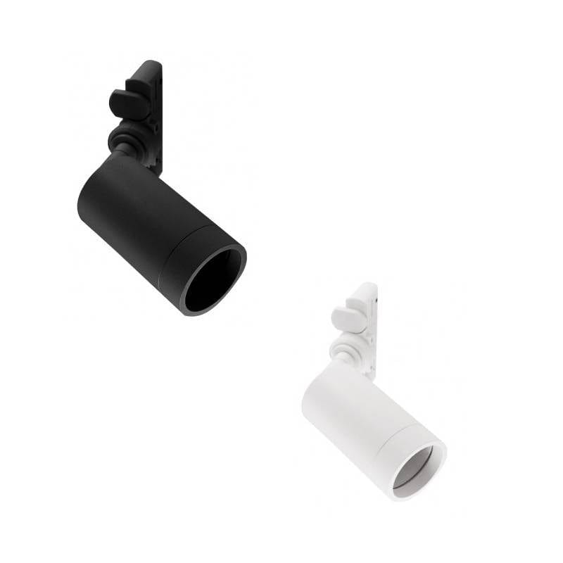 Spot sur rail Spot sur rail 3-phases GU10 blanc ou noir Miidex Lumisign