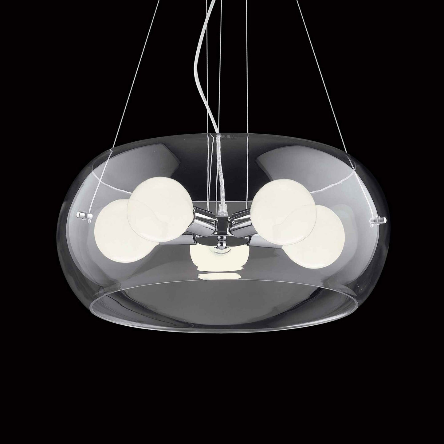 suspension audi 10 en verre soufflé fumé