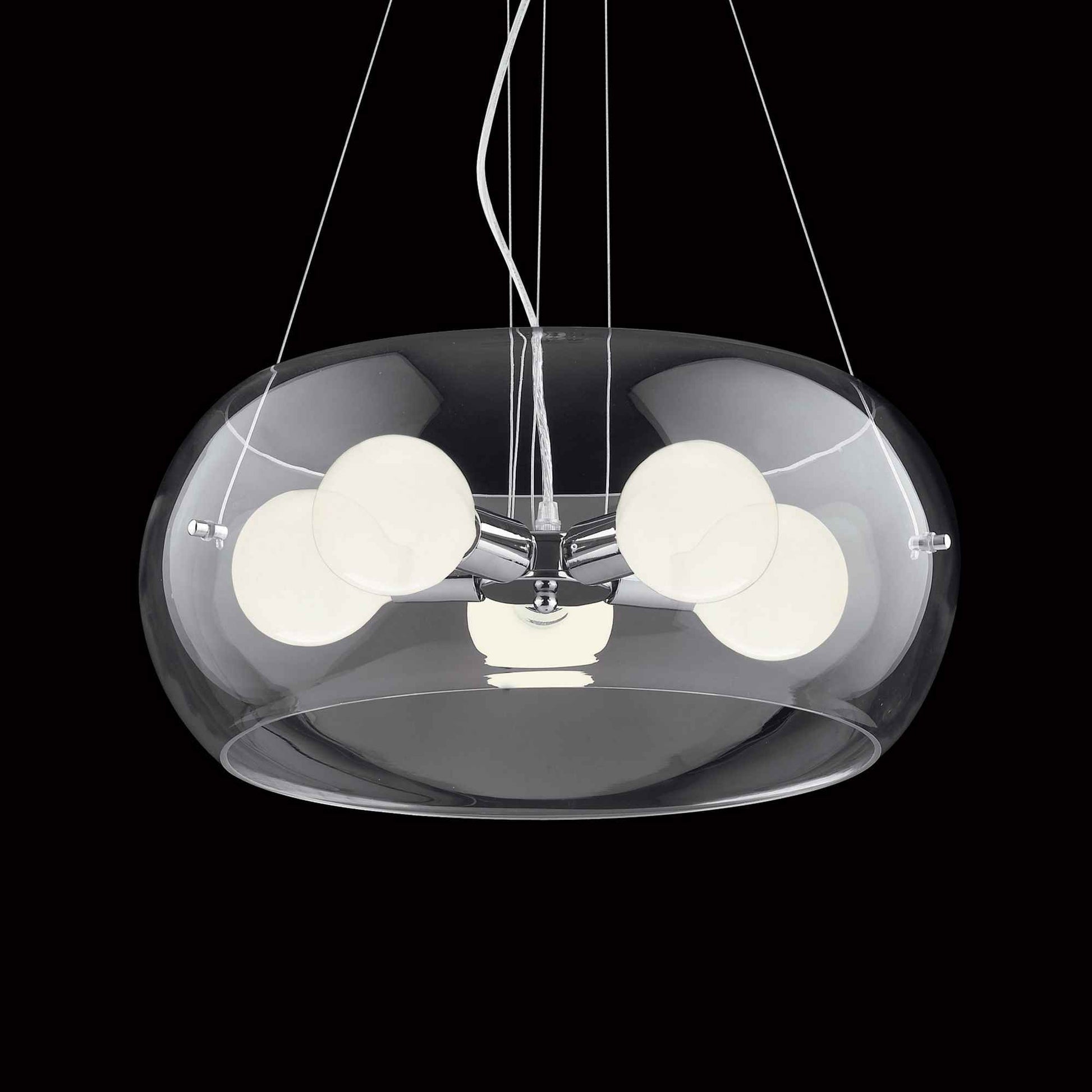 suspension audi 10 en verre soufflé fumé
