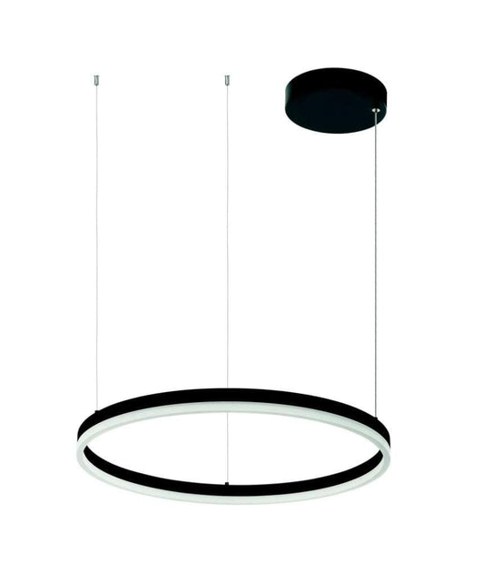 Suspension Suspension cercle LED Zambelis 20260 noire Ø 60 cm Zambelis Lumisign