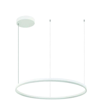 Suspension Suspension cercle LED Zambelis 20265 blanche Ø 120 cm Zambelis Lumisign