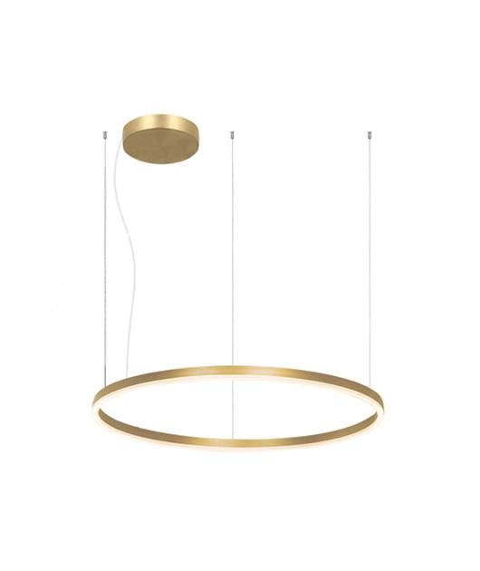 Suspension Suspension cercle LED Zambelis 22240 or mat Ø 80 cm Zambelis Lumisign