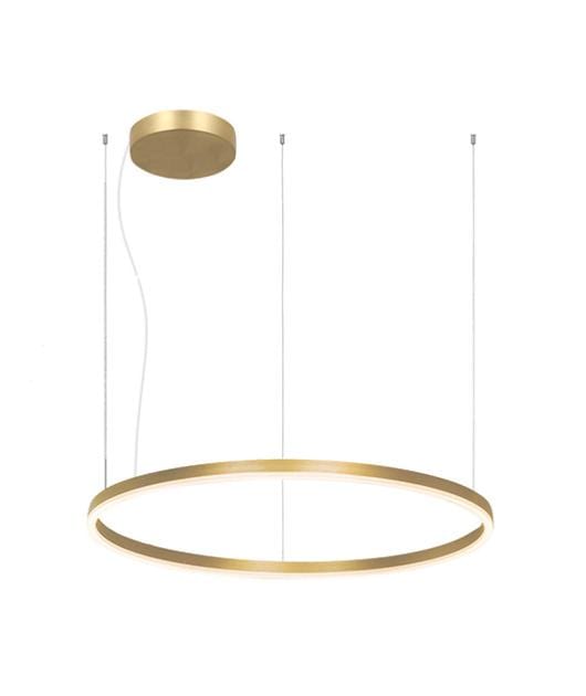 Suspension Suspension cercle LED Zambelis 22241 or mat Ø 120 cm Zambelis Lumisign