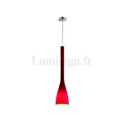 Suspension Suspension FLUT-P noire, blanche ou rouge Idéal-lux Lumisign