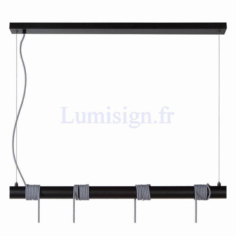 Suspension Suspension JAIME noire Lucide Lumisign