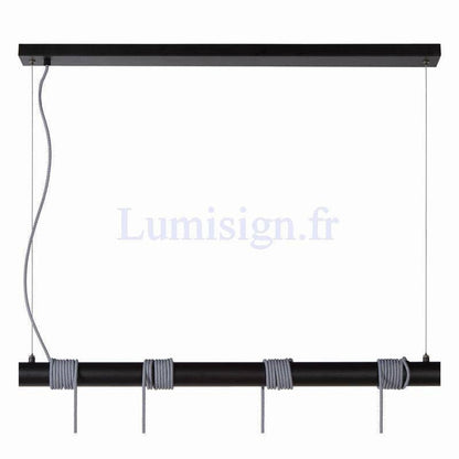 Suspension Suspension JAIME noire Lucide Lumisign