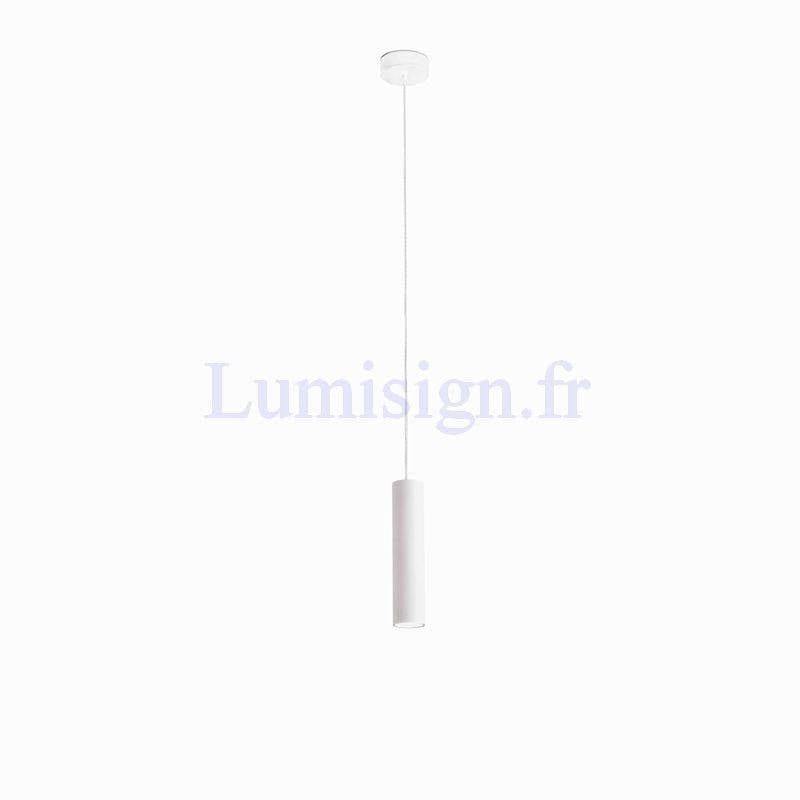 Suspension Suspension LED ORA blanche Faro Lumisign
