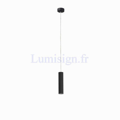 Suspension Suspension LED ORA noire Faro Lumisign