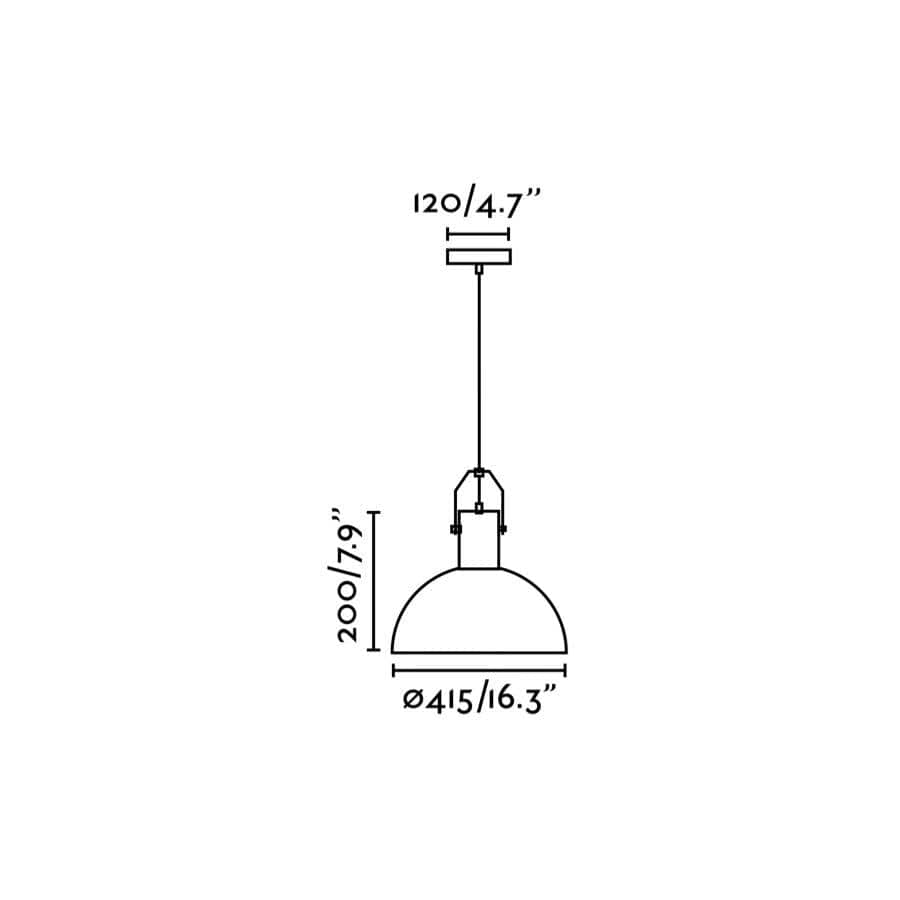 Suspension Suspension MARGOT blanche Faro Lumisign