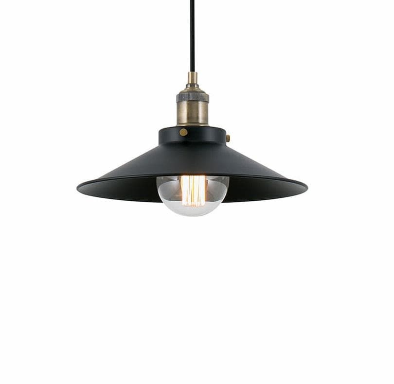 Suspension Suspension MARLIN-5L or vieilli et noir Faro Lumisign