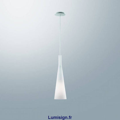 Suspension Suspension MILK-1 verre soufflé Idéal-lux Lumisign