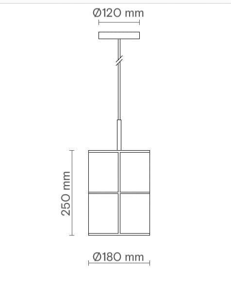 Suspension Suspension RANIA Robin Lumisign