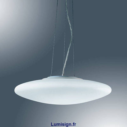 Suspension Suspension SMARTIES verre soufflé Idéal-lux Lumisign