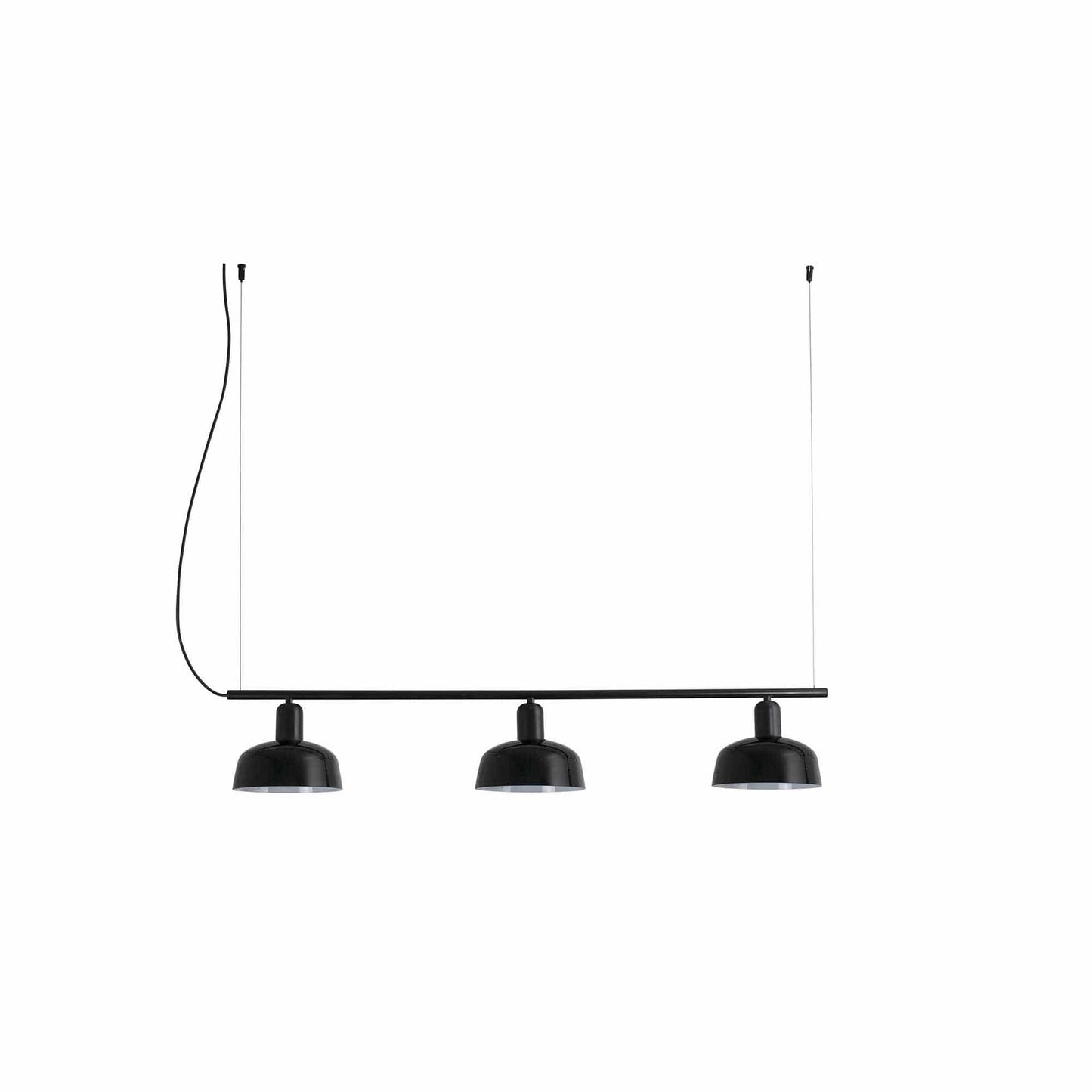 Suspension Suspension TATAWIN verre noir Ø 184 mm Faro Lumisign