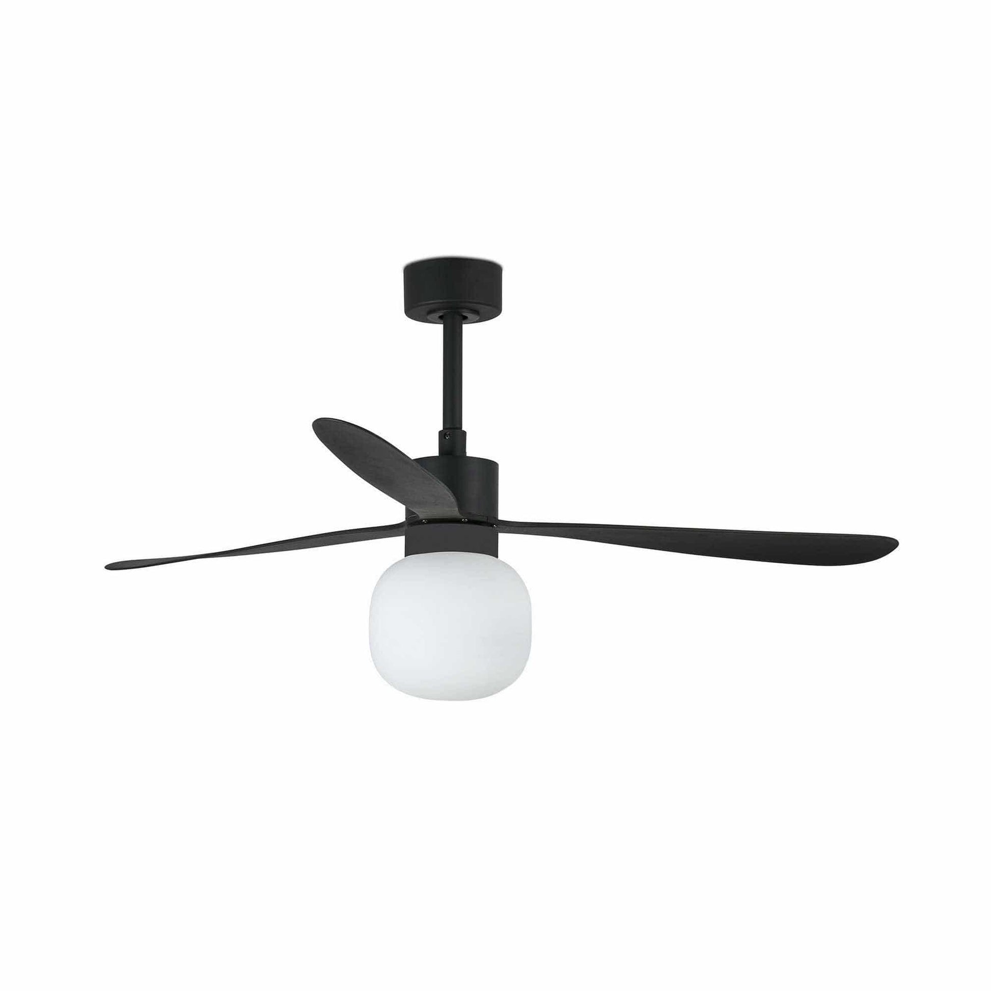 ventilateur de plafond Ventilateur de plafond AMELIA-L BALL LED noir Faro Lumisign