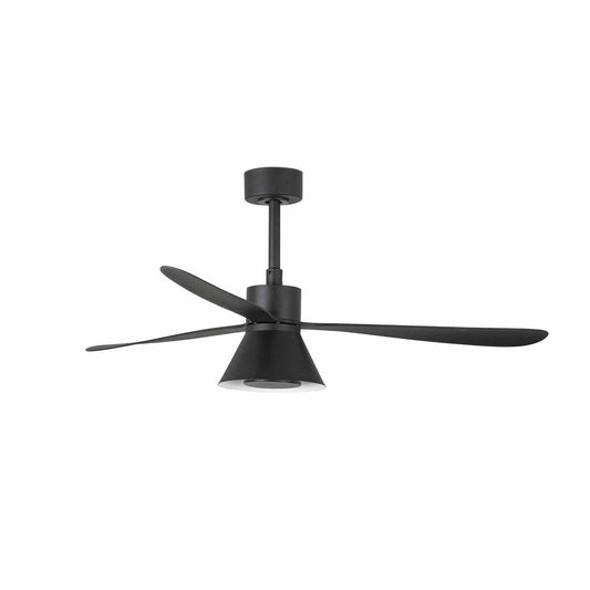 ventilateur de plafond Ventilateur de plafond AMELIA-L CONE LED noir Faro Lumisign