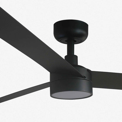 Ventilateur de plafond CRUISER XL noir avec luminaire