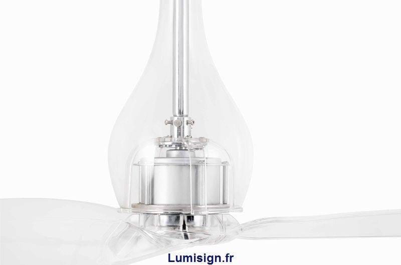 ventilateur de plafond Ventilateur de plafond design MINI-ETERFAN Faro Lumisign