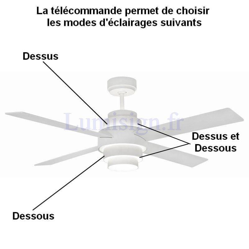 ventilateur de plafond Ventilateur de plafond DISC Faro Lumisign